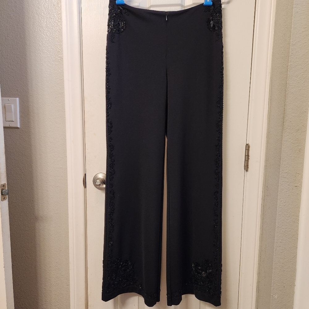 Express sequin sides pants size M
